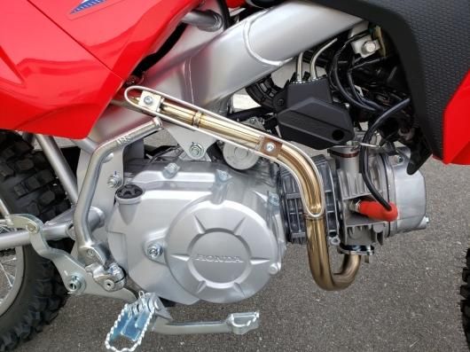 CRF110F ステンレスヒートガード - バイクマフラー・バイク