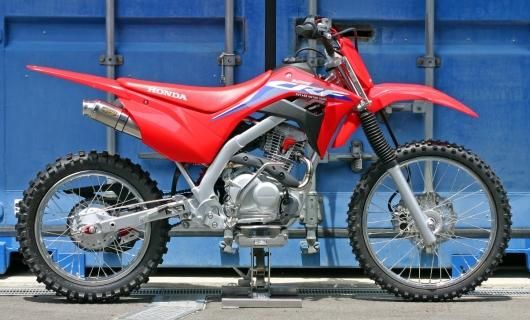 CRF125F OUTEX.R-ST/RACE ステンレスエキパイ、チタンサイレンサー
