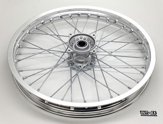 CRF125F コモタ17インチコンプリートホイール（純正ハブ/アルミリム