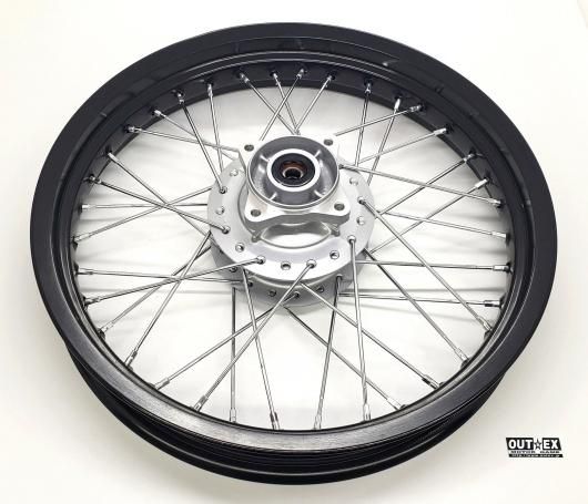 TTR125 コモタ17インチコンプリートホイール（純正ハブ/アルミリム