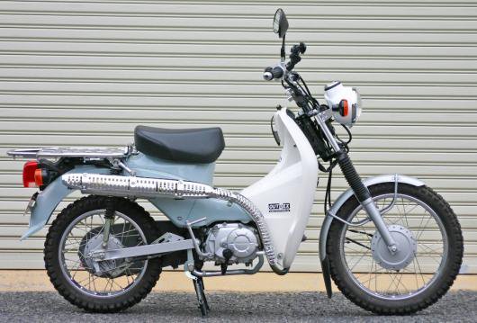 スーパーカブ110PRO(JA07) OUTEX.R-SA-UP-PP アップタイプマフラー - バイクマフラー・バイク パーツ 通販：OUTEX