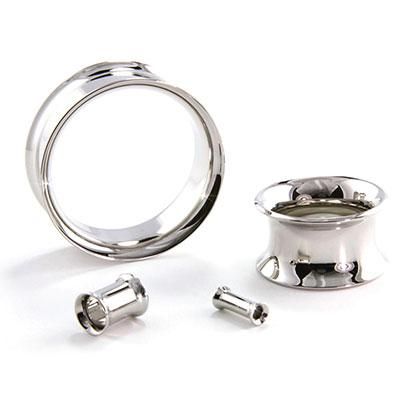 アナトメタル・ダブルフレアアイレット・2G・ステンレス (6.4mm) ステンレス ダブルフレアアイレット アナトメタル・ダブルフレア