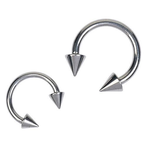 サーキュラーバーベル ホワイトゴールド スミネコ サーキュラーバーベル ホワイトゴールド スミネコ 14金ゴールド