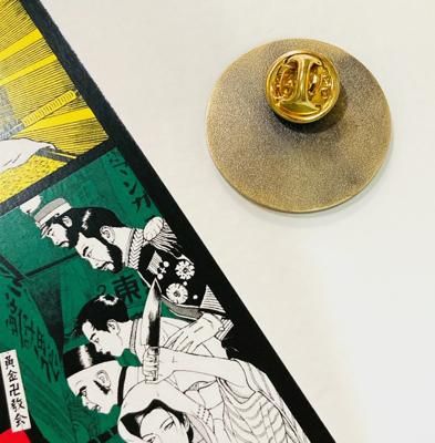 丸尾末広 トミノの地獄 黄金卍教会 ピンバッジ タコシェオンラインショップ 丸尾末広 トミノの地獄 黄金卍教会 ピンバッジ タコシェオンラインショップ