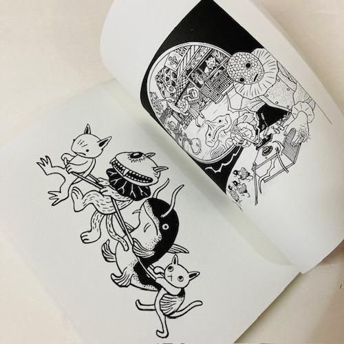 逆柱いみり　シルクスクリーン作品 逆柱いみり 『木乃伊怪獣・ファラオス』シルクスクリーン版画