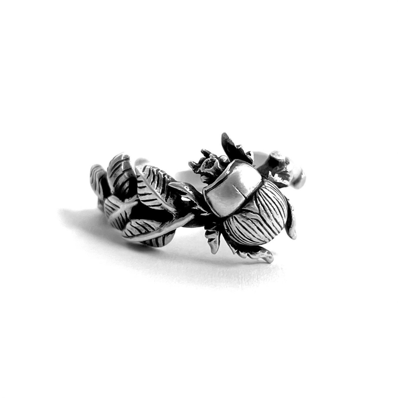 scarab ring silver925