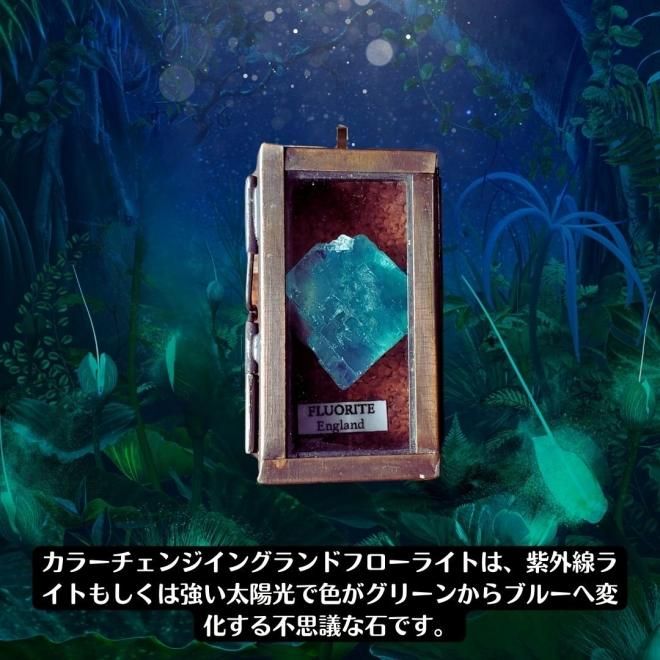 イングランドフローライト - 天然石ペンダントと魔法のアイテム