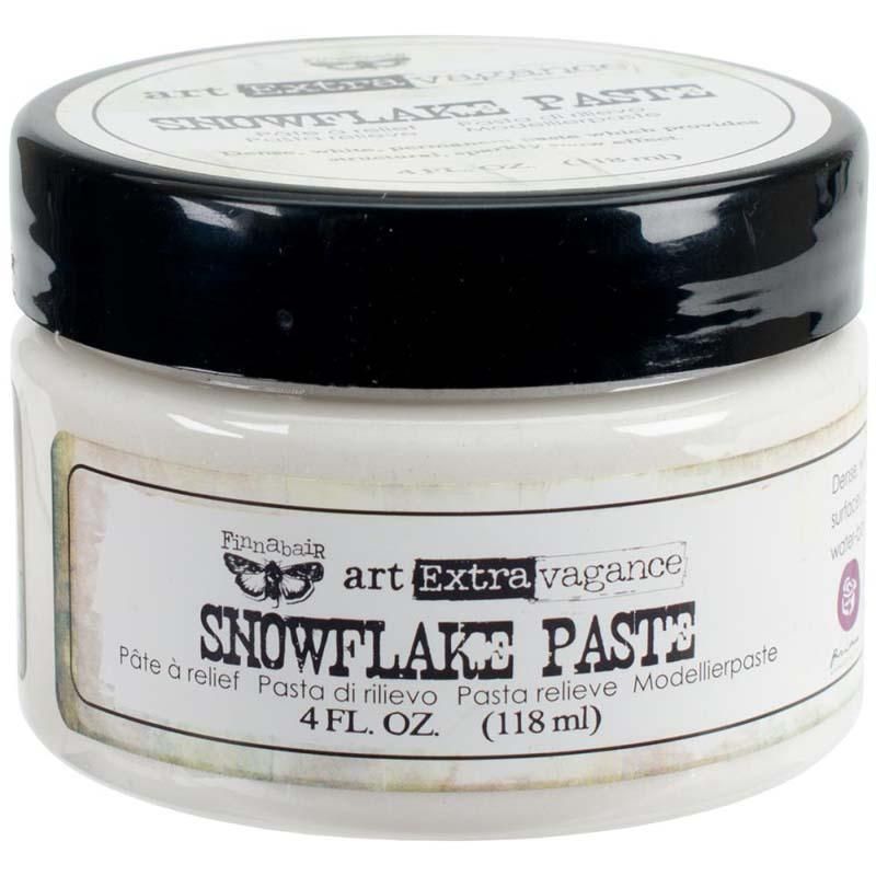 Prima Marketing Finnabair Art Extravagance Snowflake Paste スノウフレークペースト スクラップブッキングとペーパークラフト材料のお店 Studio Polka スタジオポルカ