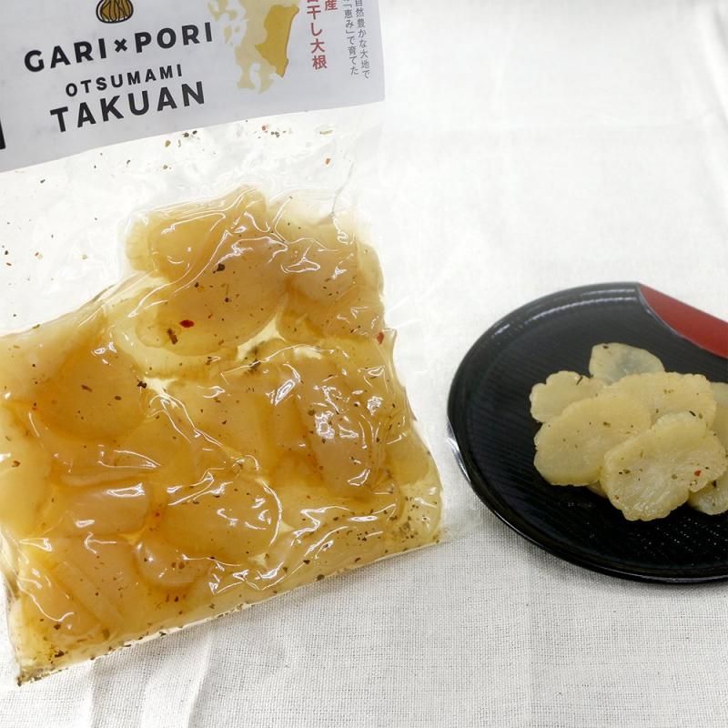 スパイスたくあん・おつまみたくあん各3袋がセットになった送料無料の