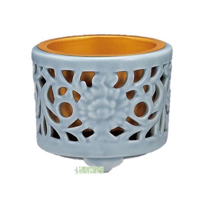 透かし香炉｜仏具