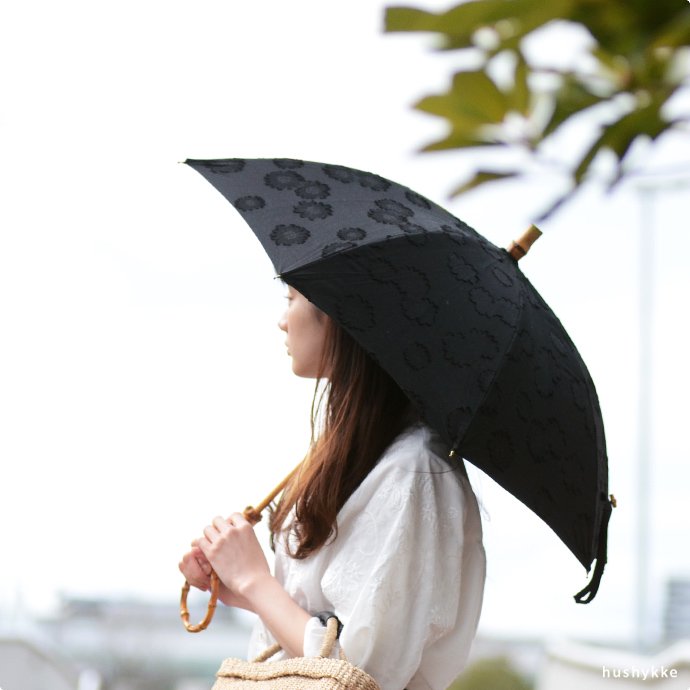 SUR MER | シュールメール［ジャガード花柄］日傘（長傘）/イメージ1