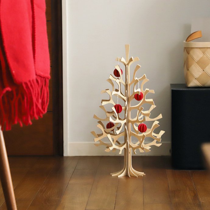 クリスマスツリー ナチュラルインテリア 北欧雑貨 北欧インテリア ロヴィ 木の飾り 木のオブジェ 木製ツリー lovi Momi-no-ki 50cm