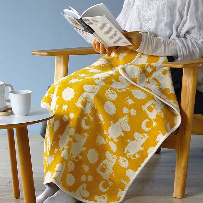 ムーミン プレゼント ギフト 出産祝い 毛布 ブランケット 羽織 ひざ掛け お昼寝ケット 北欧