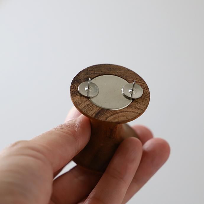 有馬姉妹 木製マグネット 木とBRASSのマグネットフック ラージ - ハシュケ［hushykke］