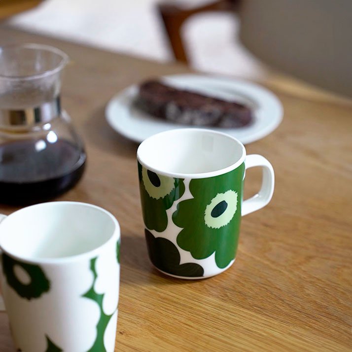 陶磁器生産国マリメッコ マグ 60周年 marimekko - グラス/カップ