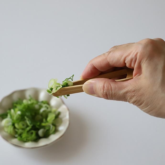 公長斎小菅｜竹製トング S - ハシュケ［hushykke］