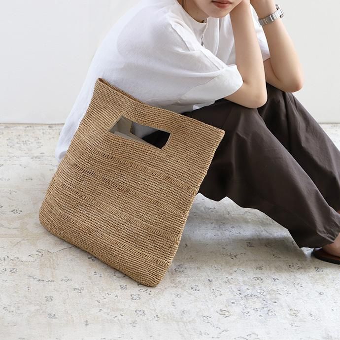 MADE IN MADA HADRIEN ラフィアバッグ　TEA Made in Mada｜マダガスカル かごバッグ HADRIEN アドリアン