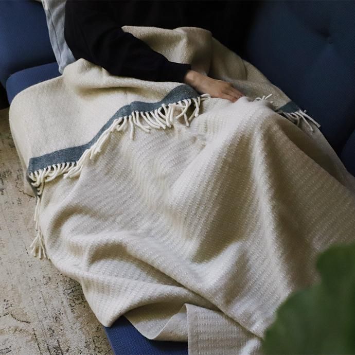 KLIPPAN/クリッパン ウール シングルブランケット HOUSE IN THE