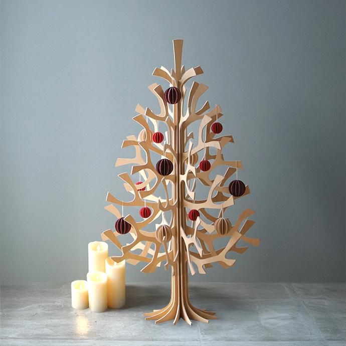 lovi│ロヴィ クリスマスツリー 100cm(ナチュラル) ＆ オーナメント