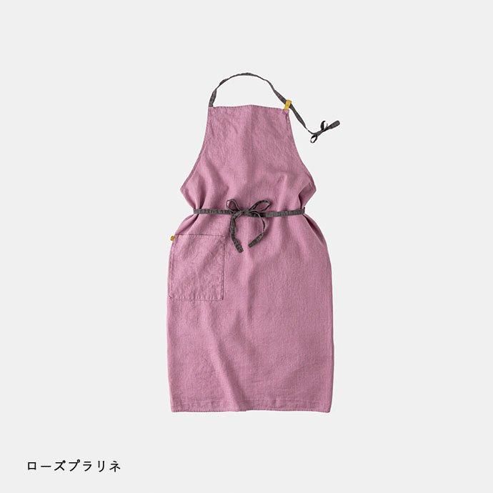 【新品】リーノエリーナ Lino e Lina フルエプロン ルビ ピンク 新品】リーノエリーナ Lino e Lina フルエプロン ルビ ピンク