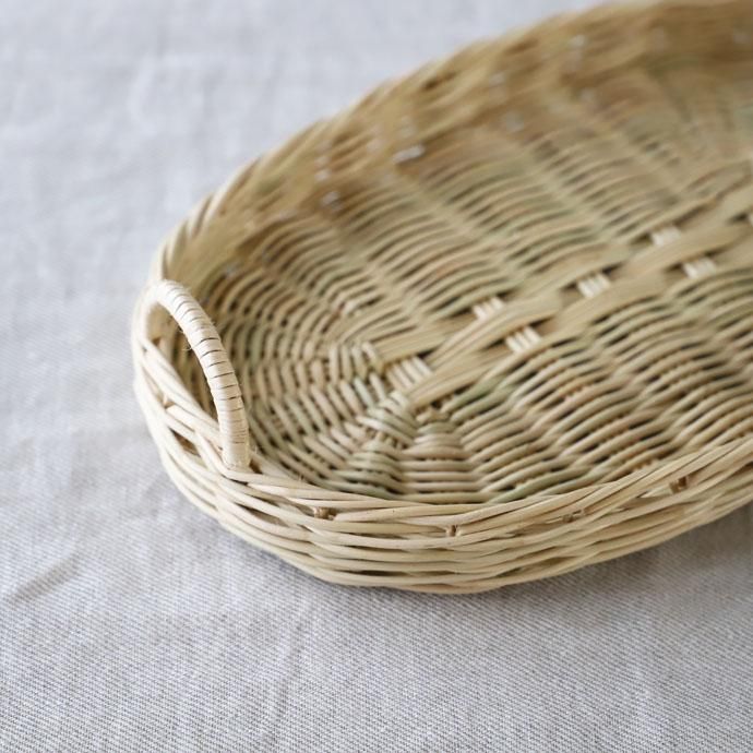 moily｜モイリー かご オーバルトレイ S （25cm） - 北欧と