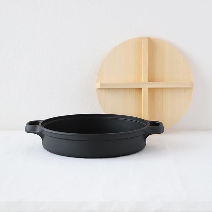 にちにち道具｜JYO 鉄鍋（26cm） - ハシュケ［hushykke］