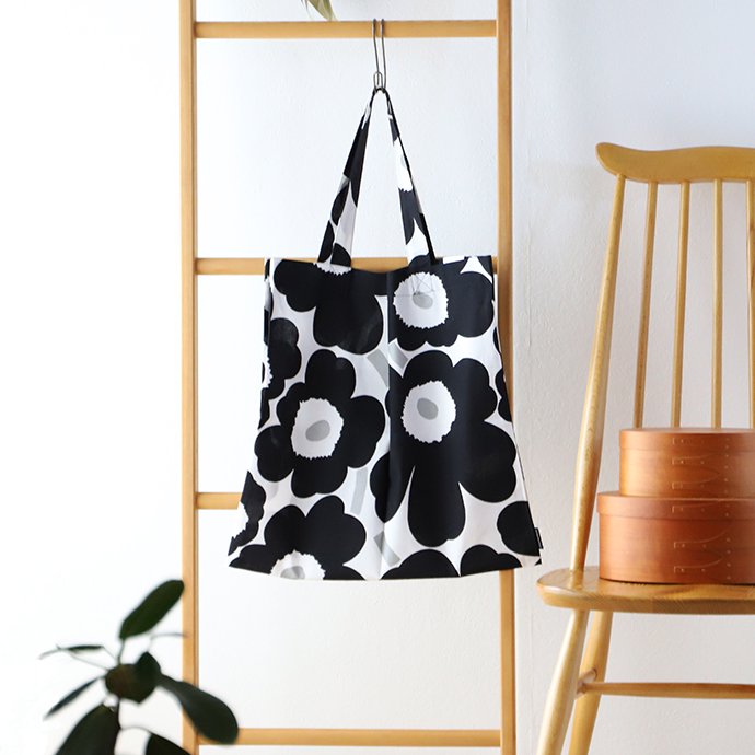 marimekko｜マリメッコ［Unikkoウニッコ］トートバッグ（ブラック