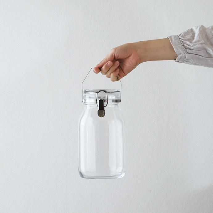 セラーメイト｜取手付 密封保存 ガラス瓶 2L - ハシュケ［hushykke］