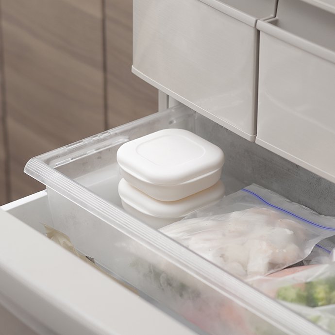 マーナご飯冷凍保存ケース4点セット - 保存容器・ケース