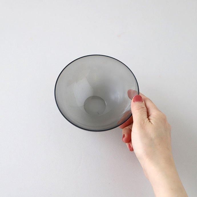 ワシズカグラススタジオ｜ボウル S［チャコール］12.5cm - ハシュケ