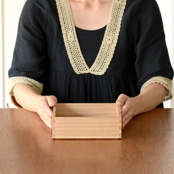 松屋漆器店 | 白木塗タモ 重箱［6寸］一段 蓋なし 追加用（ナチュラル