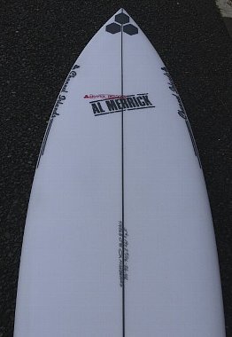 チャネルアイランズ ＦＩＳＨ ＢＥＡＲＤ５'７” - アルメリック、チャンネルアイランズの新品、中古サーフボードはコーラルリーフ