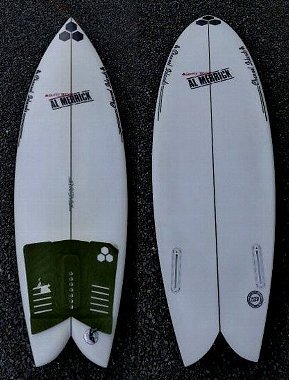 チャネルアイランズＦＩＳＨ ＢＥＡＲＤ　ＴＷＩＮ５’６” - アルメリック、チャンネルアイランズの新品、中古サーフボードはコーラルリーフ