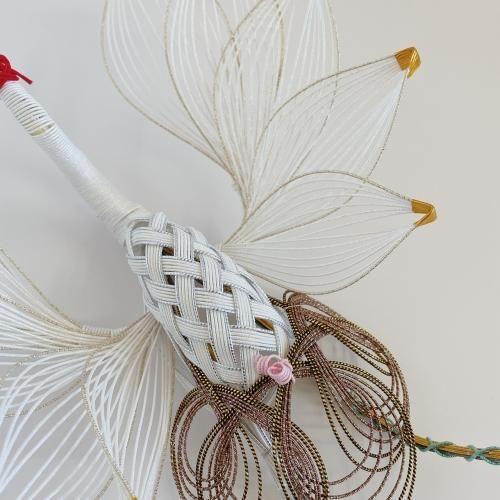 水引工芸 和風飾り細工アート 信州特産 楽天市場】【水引細工】水引盆帰郷セットNo.3【STBONK-3】【日本