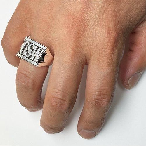 印台リング ラッキークローバー ◯8号 楽天市場】Clover925 印台リング 7〜23号 指輪 リング シルバー