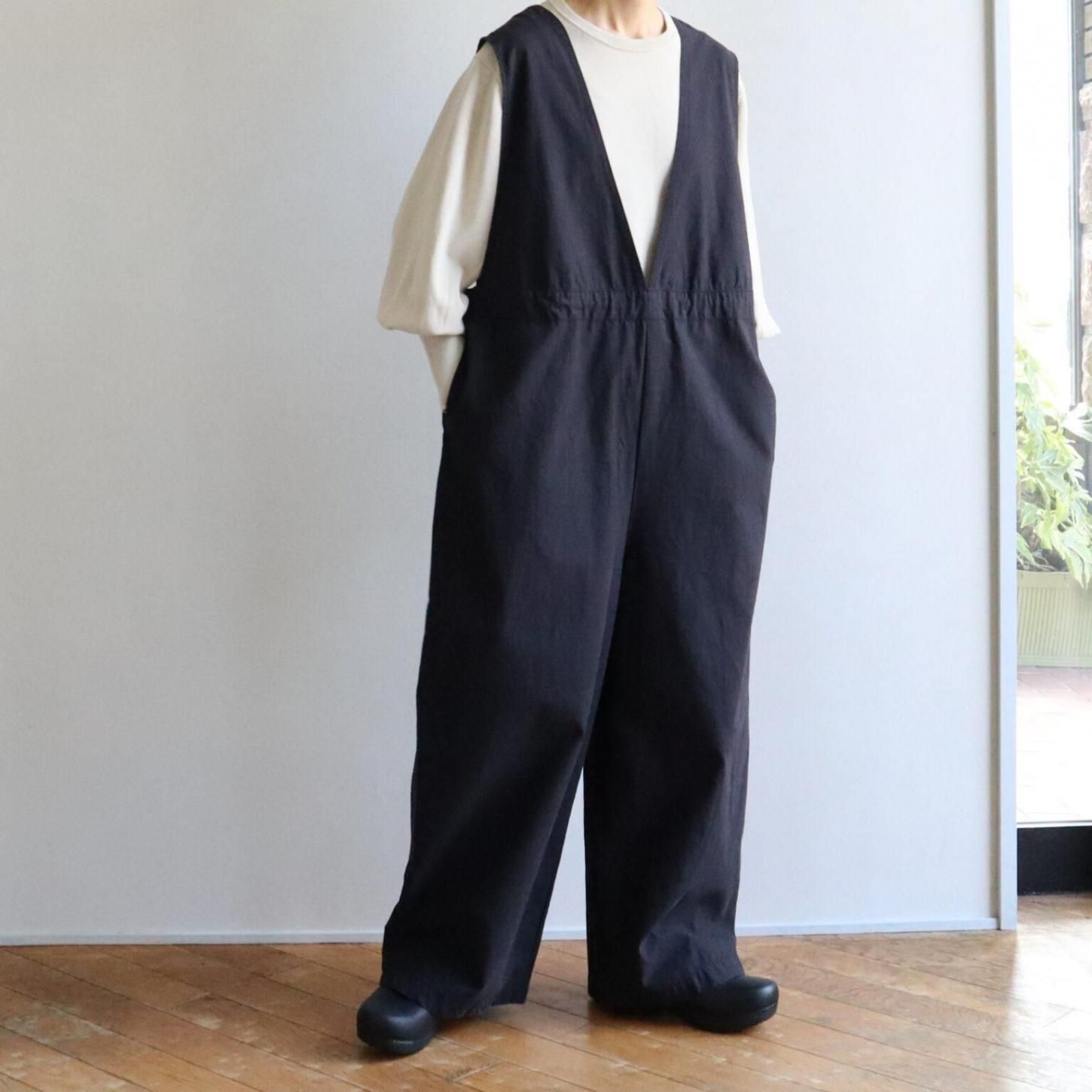 LAITERIE｜コットンツイル サロペット