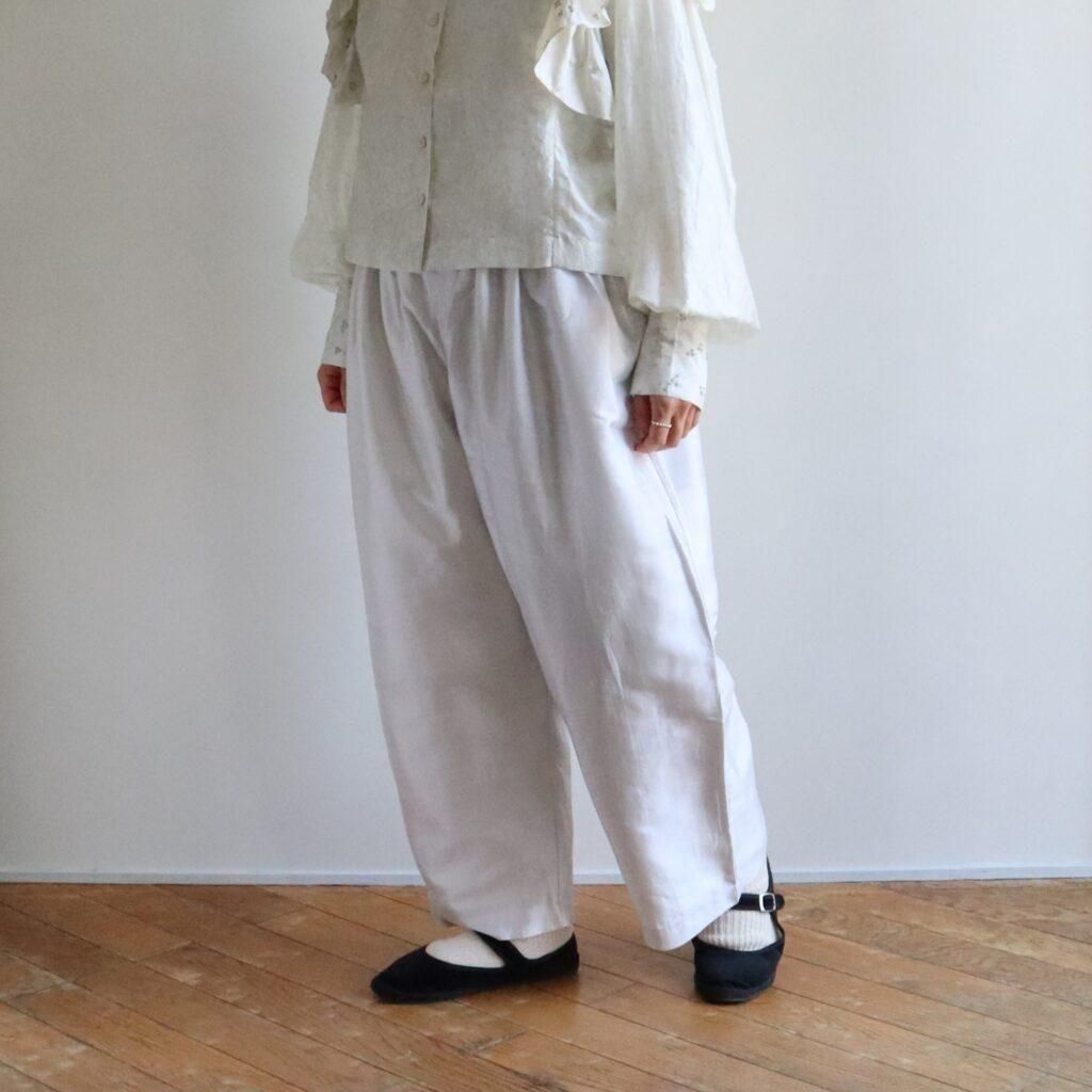 BUNON｜Wide Belt Pants
