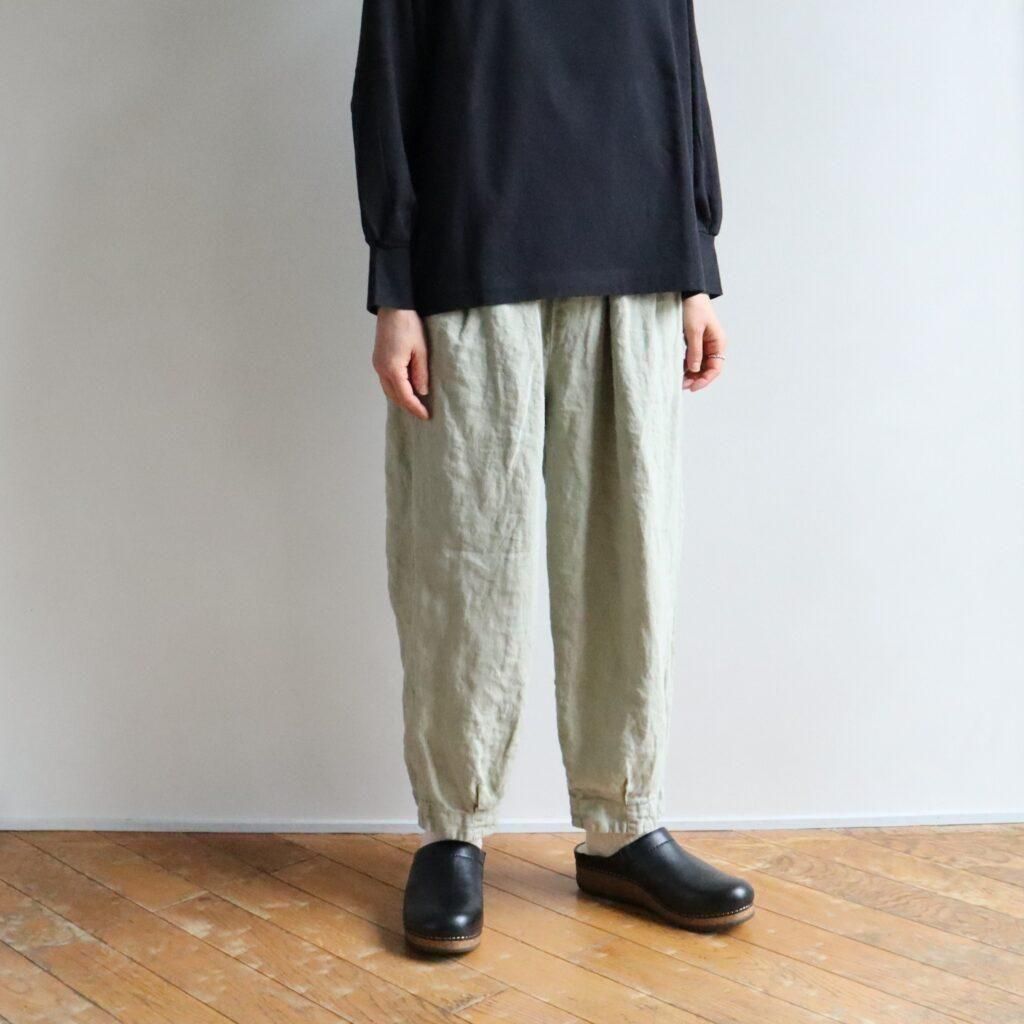 LAITERIE｜リネンタックパンツ