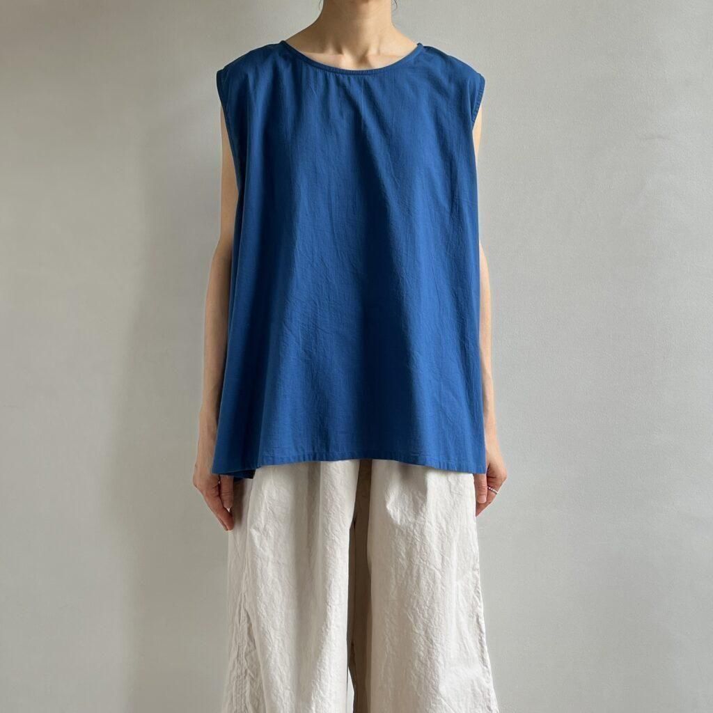 SOIL｜60s CAMBRIC PLAIN BACK OPENING NO/SL SMOCK