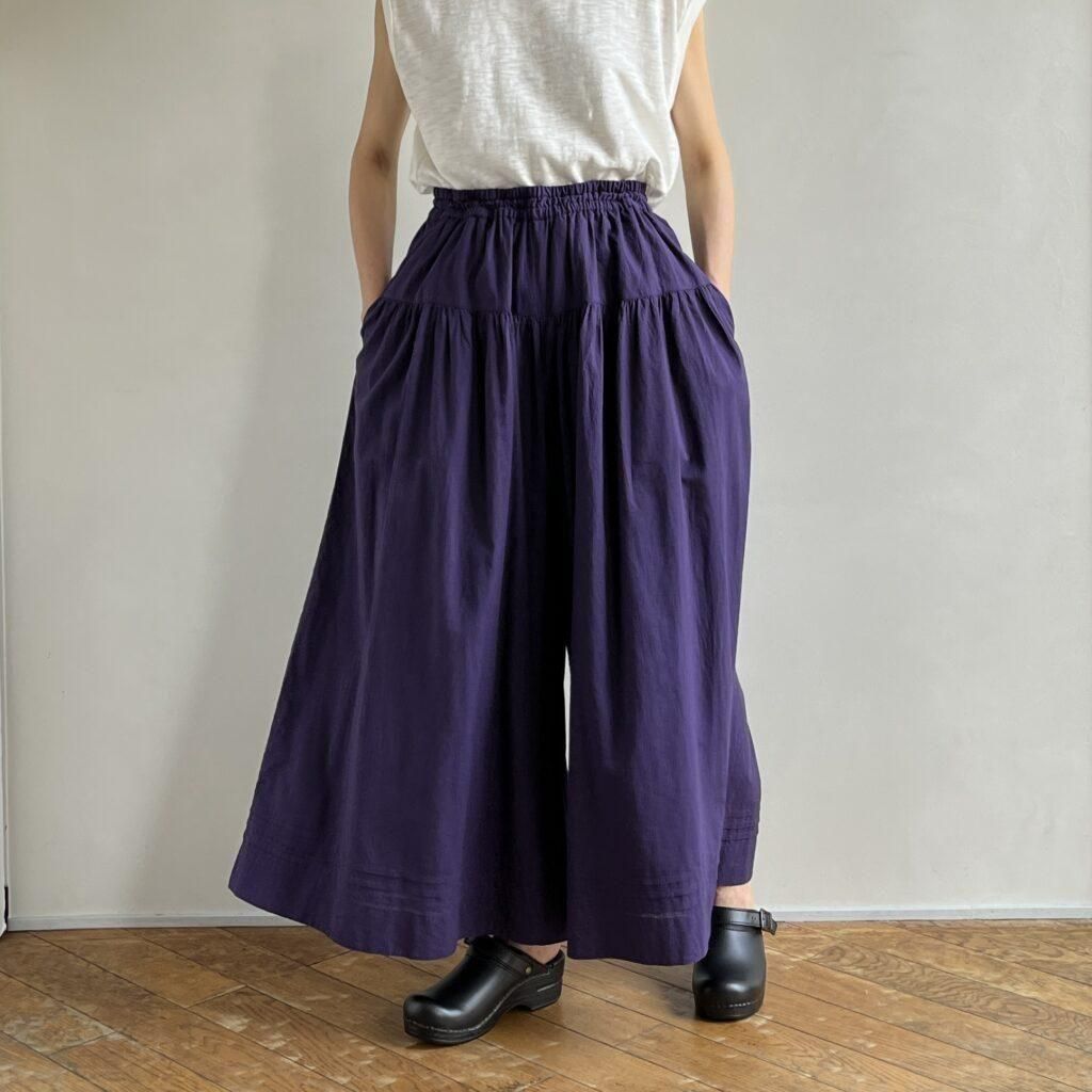 SOIL｜60s CAMBRIC PLAIN CULOTTES