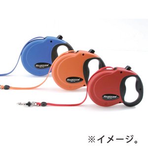 色: オレンジハンドラー 伸縮リード S (小型犬~中型犬用) オレンジ