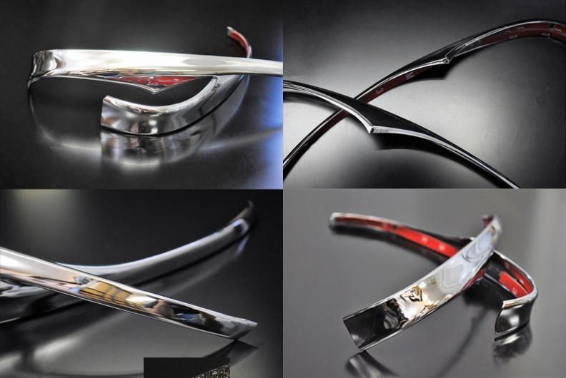 デミオ DJ サイドミラー アイライン ガーニッシュ 2P MAZDA