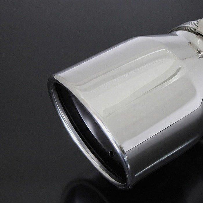CX-8 マフラーカッター 100mm シルバー 耐熱ブラック塗装 2本 CX-8 マフラーカッター 100mm シルバー 耐熱ブラック塗装 2本