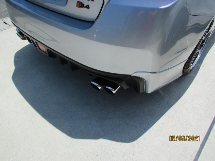 WRX STI/S4 VAB/VAG マフラーカッター ユーロタイプ 90mm