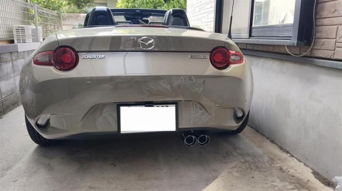 ロードスター ND マフラー 新型ロードスター、マフラーなど適合拡大。 | AutoExe マツダ車