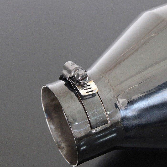 全面改良】 RAV4 XA50型 マフラーカッター 114mm ブラック パンチング