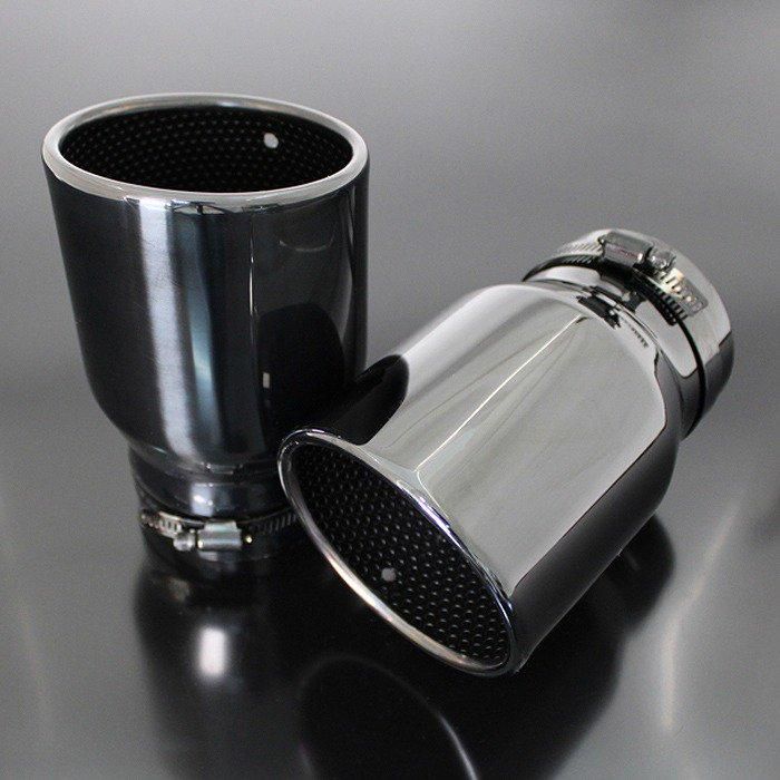 ロードスター NC系 マフラーカッター 100mm ブラック 耐熱