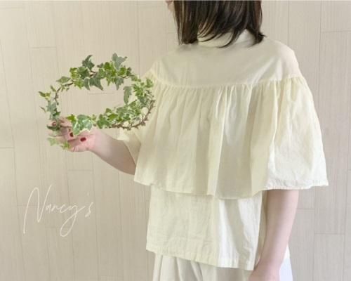 Nancy's～ ヨークケープブラウス/サイズ展開有 - 【ワンピース