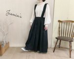▼〜Jasmin's〜 吊りソフトプリーツスカート ML/布セット