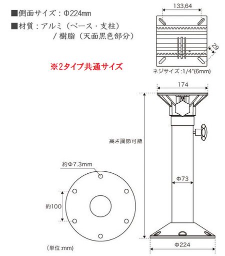 ＢＭＯジャパン‐シートペデスタル‐回転シート‐